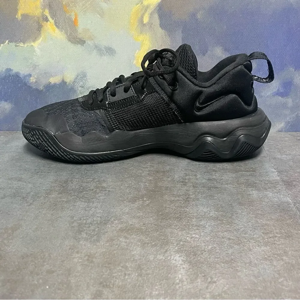 Nike Giannis Immortality 3 Triple Black Men's Basketball Shoes Size 8